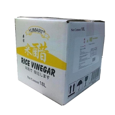 Vinagre fermentado natural del arroz de sushi en el barril suave de cristal 18L de la botella 500ml