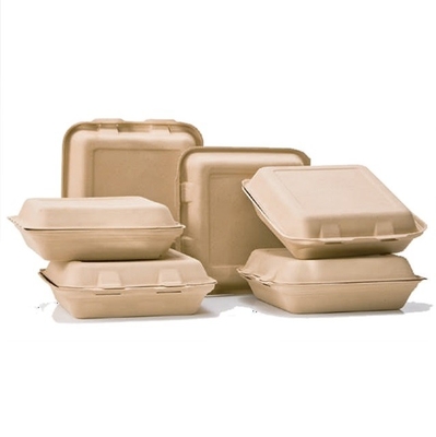 La porción de la comida de Eco equipa el envase de comida para llevar biodegradable 1000ml