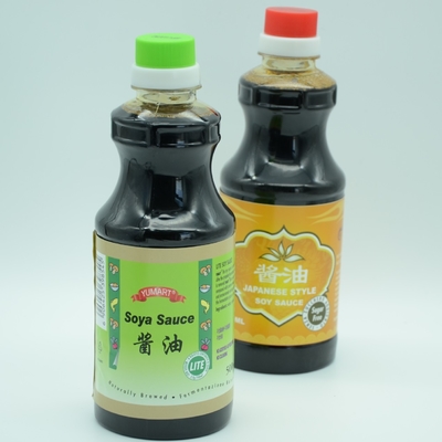 250ml estilo chino Jade Bridge Soy Sauce Light oscura para el supermercado