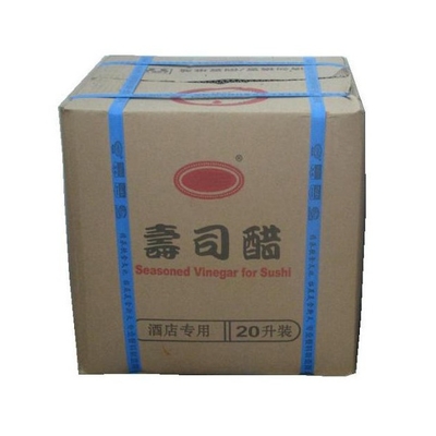 Condimento japonés del sushi del claro del vinagre del arroz de sushi de la botella de cristal