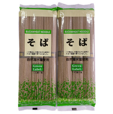 La calidad japonesa 300g secó kosher de los tallarines del alforfón aprobado