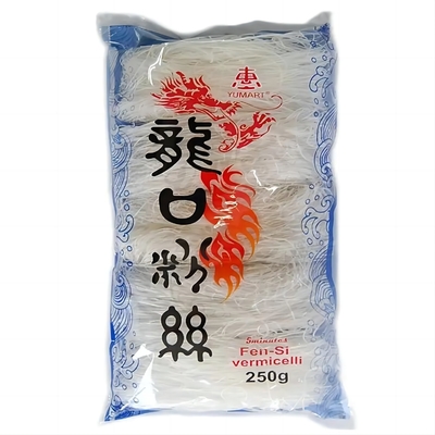 Tallarines de la cocción rápida de los fideos de la haba de Mung del chino 200g Longkou