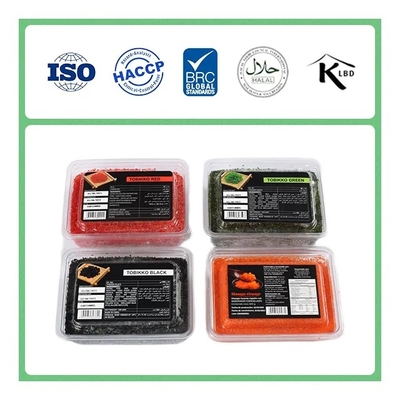500g sazonó las cocinas de Roe Masago Orange For Japanese del capelín