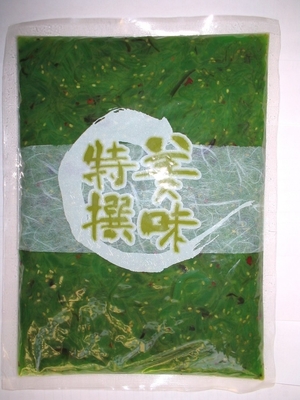 Ensalada congelada natural de la alga marina 1kg de Japón en la bolsa de plástico