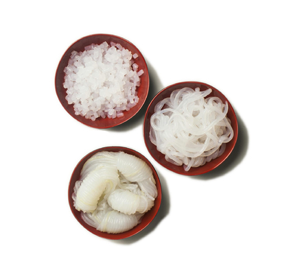 Carburador bajo que cocina los tallarines Konjac Sugar Half Transparent bajo de Shirataki
