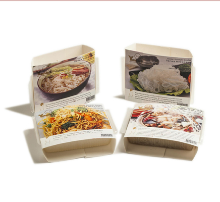 Carburador bajo que cocina los tallarines Konjac Sugar Half Transparent bajo de Shirataki