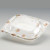 Bandejas disponibles plásticas degradables del sushi con la tapa transparente del animal doméstico