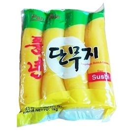 500g conservó en vinagre la rebanada de Ginger Radish Takuan Oshinko Strip del sushi