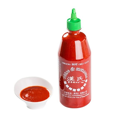 Restaurantes japoneses rojos Sriracha Chili Sauce de la salsa de aderezo 793G
