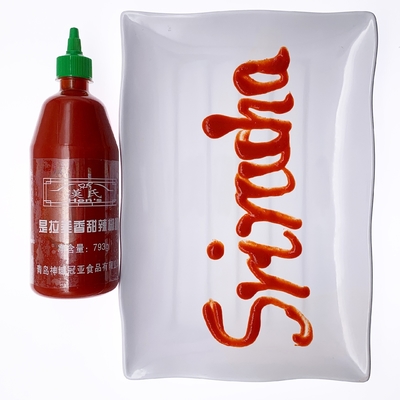 Restaurantes japoneses rojos Sriracha Chili Sauce de la salsa de aderezo 793G