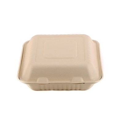 La porción de la comida de Eco equipa el envase de comida para llevar biodegradable 1000ml