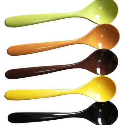 Recicle los sistemas del servicio de mesa de la melamina platea las cucharas de las tazas de los cuencos para la cena
