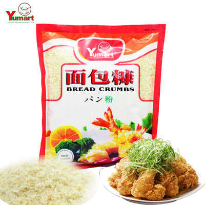 El pan japonés kosher de Panko desmenuza el filete de carne de vaca de los pescados de 12m m que fríe