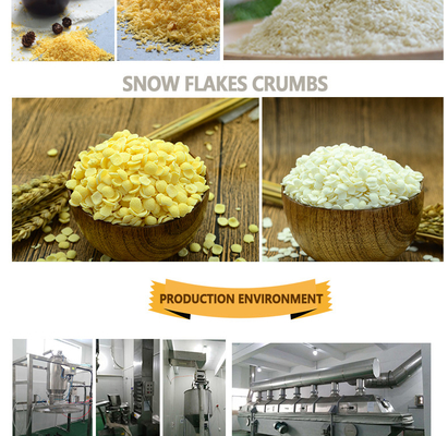 Ingredientes sanos de la harina de trigo de las migajas de pan de las comidas 6m m Panko de la fritada