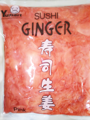 certificado HALAL conservado en vinagre fresco de Ginger Sour Spciy Sweet del sushi 1kg