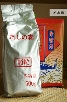 La comida que sazona el bonito japonés 500g forma escamas polvo de Hondashi de la acción de sopa