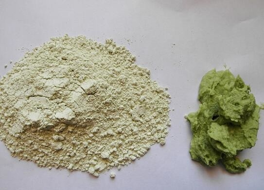 El rábano picante puro del Wasabi pulveriza el polvo japonés conveniente picante de la mostaza