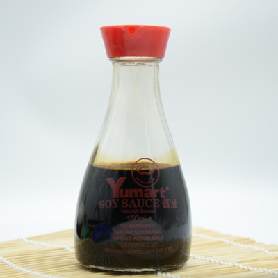 Paquete al por menor oscuro de la salsa de soja de la luz del estilo chino de HACCP ISO 150ml