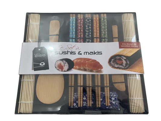 Sushi de bambú que rueda el sushi japonés de Kit Full DIY que hace el equipo