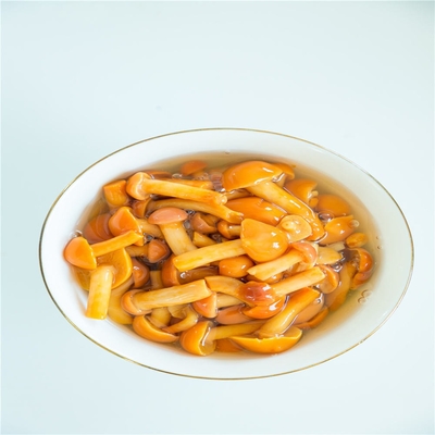 Amarillo de alta temperatura de la esterilización 400g Straw Mushroom Can Nameko Light