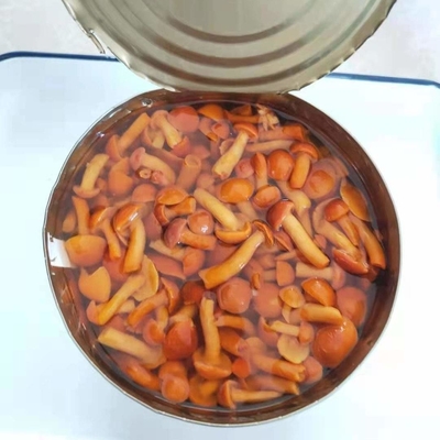 Amarillo de alta temperatura de la esterilización 400g Straw Mushroom Can Nameko Light
