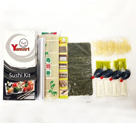 4 personas crean la cocina del hogar para requisitos particulares de Logo Sushi Making Set For
