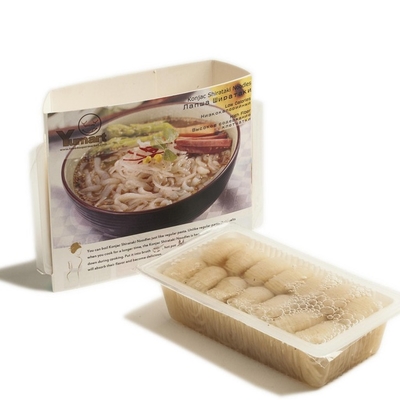 No calorías bajas Sugar Free inodoro de los tallarines Konjac de GMO Shirataki