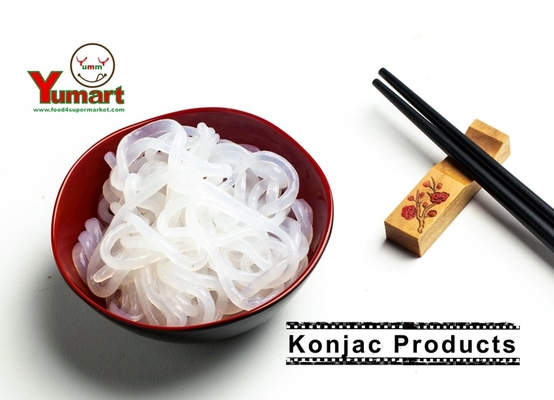 Tallarines Konjac Sugar Free Health Food de Shirataki del carburador bajo orgánico chino