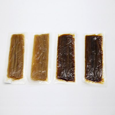 el 18cm Brown conservaron en vinagre la rebanada de la tira de Kanpyo del sushi en las bolsas de plástico 100g