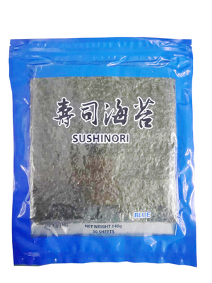 Sushi japonés Nori Roasted Seaweed Oem de Yaki de 50 hojas