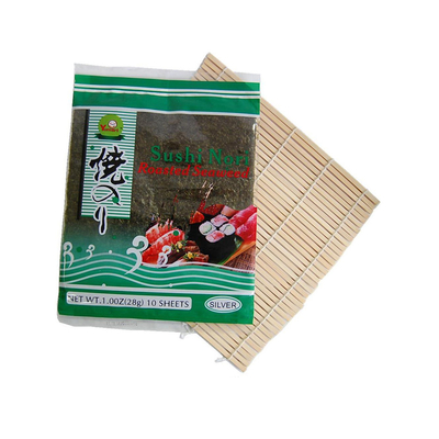 Secado asó 100 hojas Yaki Nori Seaweed Japanese Oem Accept