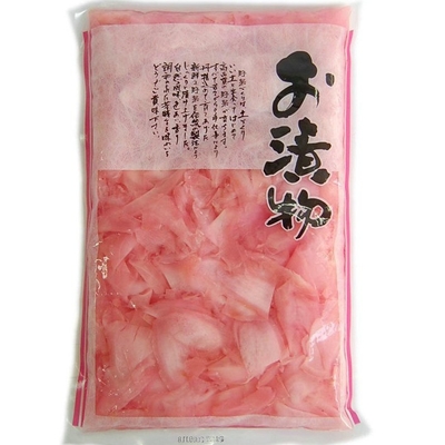 1kg*10bag/Carton conservó en vinagre el sushi Ginger Sweet Taste